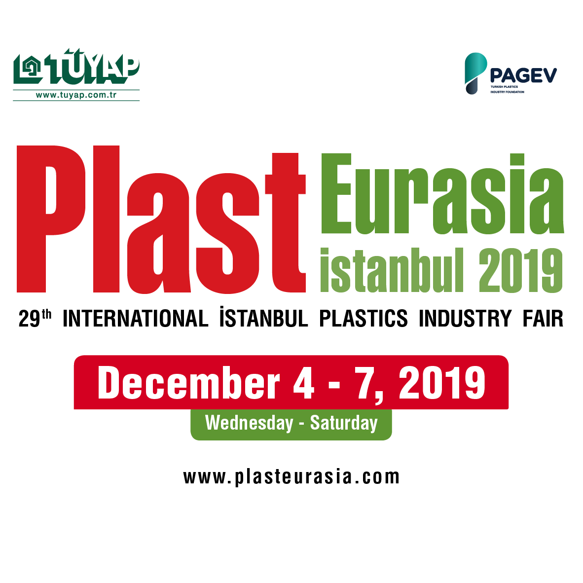 2019年第29届土耳其国际塑料工业展
